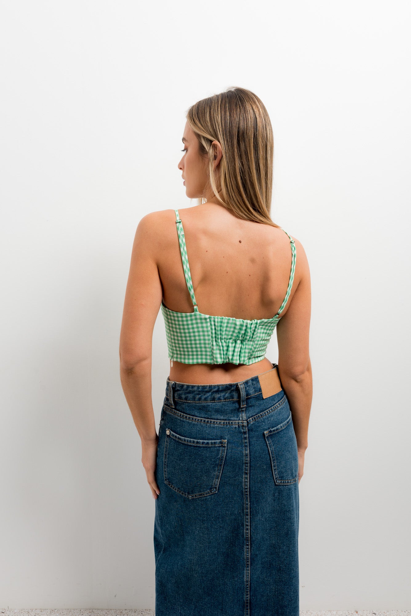 Top crop cuadro Vicky